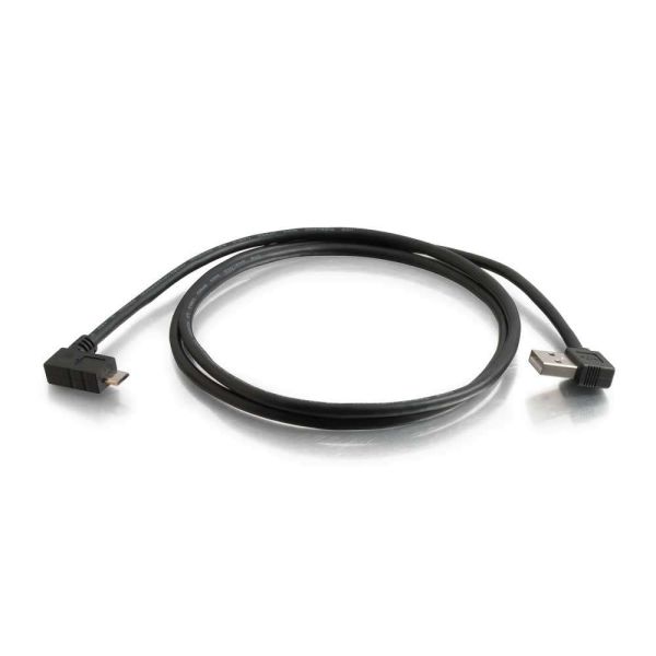 C2G 81705 USB-kabel 2 m USB 2.0 USB A Micro-USB B Zwart (81705)