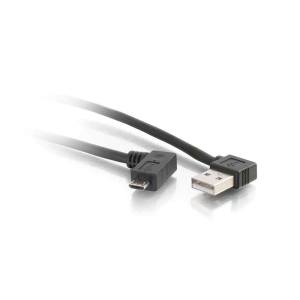 C2G 81705 USB-kabel 2 m USB 2.0 USB A Micro-USB B Zwart (81705)