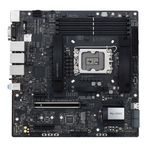 ASUS PRO WS W680M-ACE SE Intel W680 LGA 1700 micro ATX (90MB1FA0-M0EAY0) ASUS PRO WS W680M-ACE SE Intel W680 LGA 1700 micro ATX (90MB1FA0-M0EAY0)
