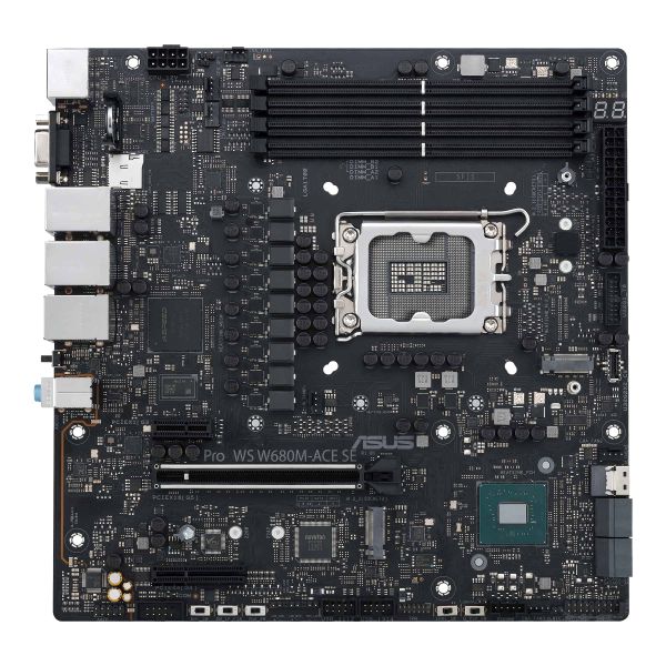 ASUS PRO WS W680M-ACE SE Intel W680 LGA 1700 micro ATX (90MB1FA0-M0EAY0)