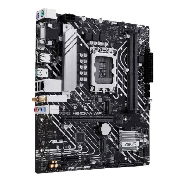 ASUS PRIME H610M-A WIFI Intel H610 LGA 1700 micro ATX (90MB1G00-M0EAY0)