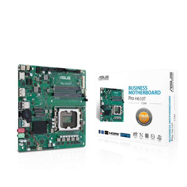 ASUS PRO H610T-CSM Intel H610 LGA 1700 mini ITX (90MB1G60-M0EAYC)