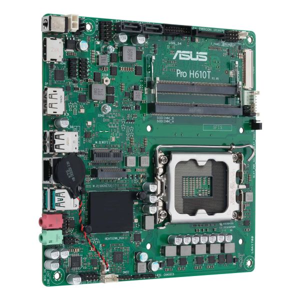 ASUS PRO H610T-CSM Intel H610 LGA 1700 Thin Mini ITX (90MB1G60-M0EAYC)