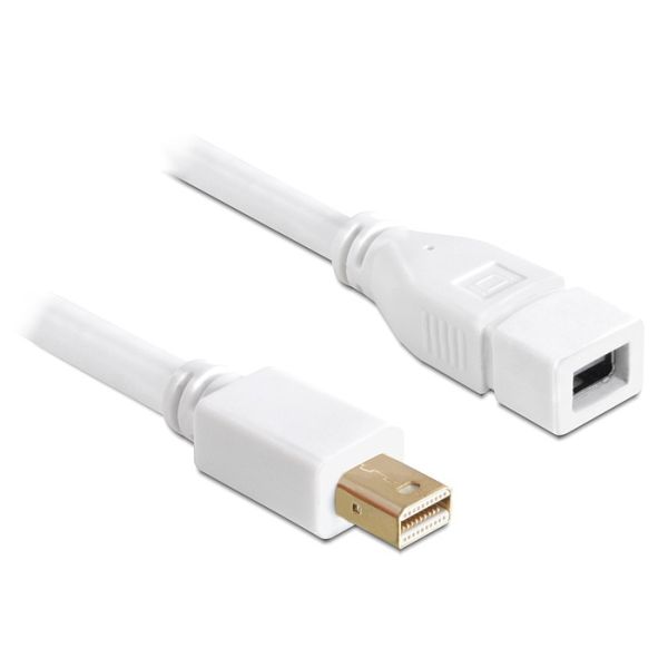 DeLOCK 83144 DisplayPort kabel 2 m mini DisplayPort Wit (83144) DeLOCK 83144 DisplayPort kabel 2 m mini DisplayPort Wit (83144)