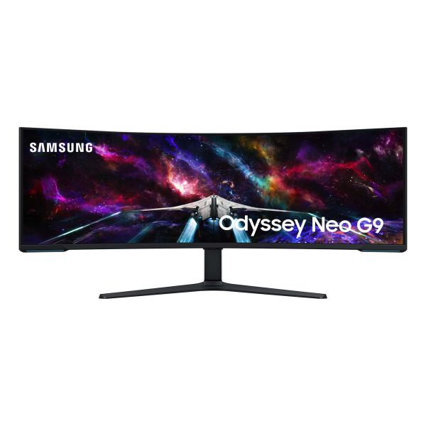 Samsung Odyssey S57CG952NU LED display 144,8 cm (57") 7680 x 2160 Pixels Zwart, Wit (LS57CG952NUXEN)