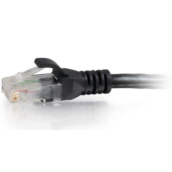 C2G 0.3m Cat6 RJ-45 m/m netwerkkabel Zwart 0,3 m U/UTP (UTP) (83404)