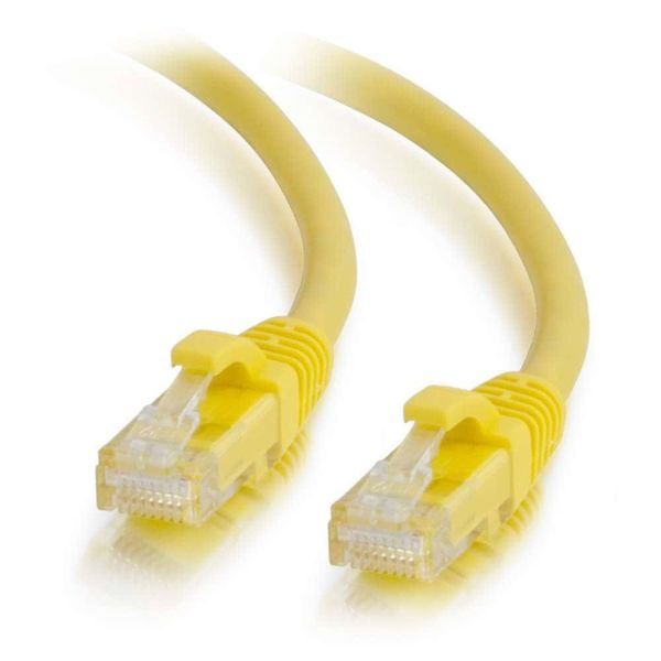 C2G 1 m Cat6 Booted Unshielded (UTP) netwerkpatchkabel - geel (83466)