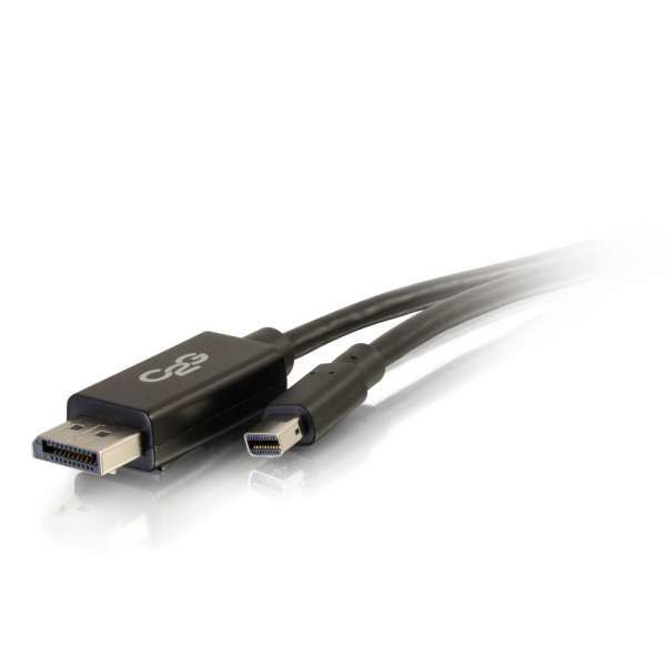 C2G 2m Mini DisplayPort / DisplayPort M/M Zwart (84301)