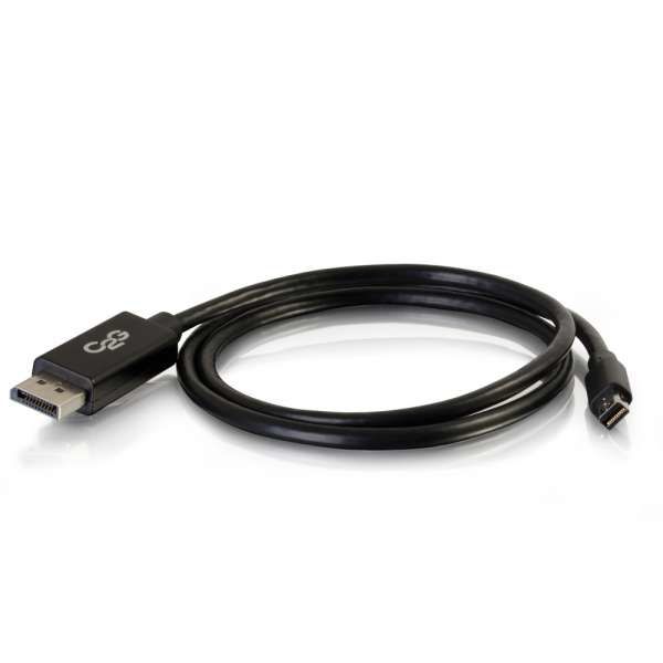 C2G 2m Mini DisplayPort / DisplayPort M/M Zwart (84301)