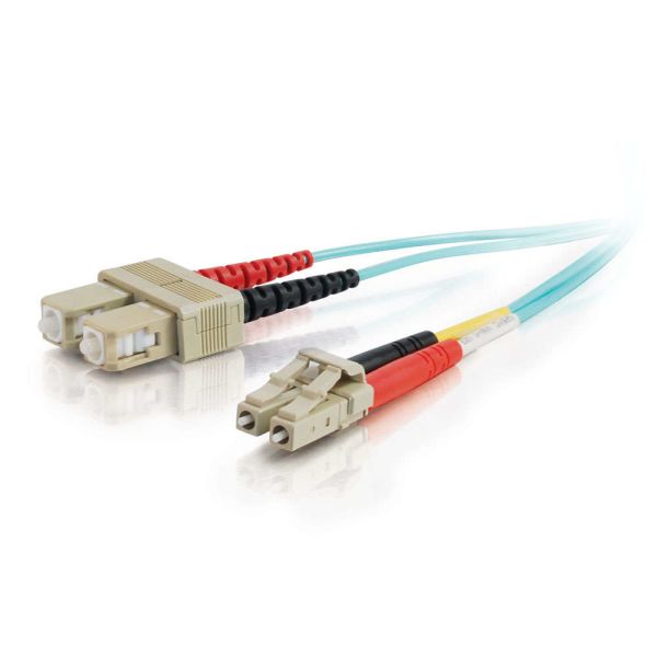 C2G 85532 Glasvezel kabel 2 m LC SC OFNR Turkoois (85532) C2G 85532 Glasvezel kabel 2 m LC SC OFNR Turkoois (85532)