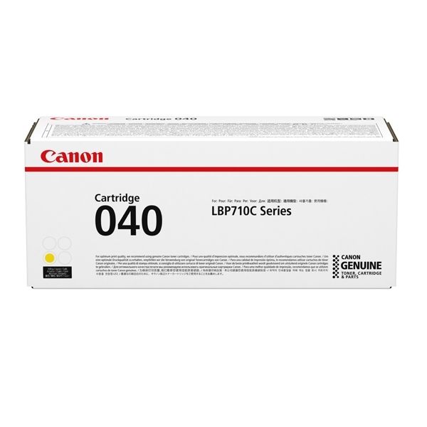 Canon 040 tonercartridge 1 stuk(s) Origineel Geel (0454C001) Canon 040 tonercartridge 1 stuk(s) Origineel Geel (0454C001)