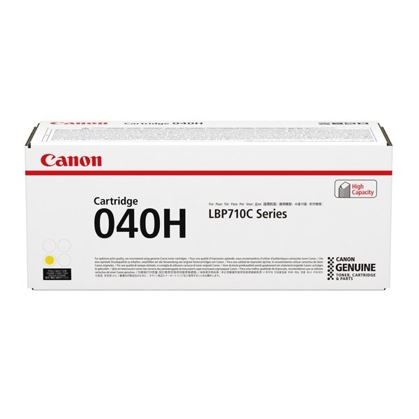 Canon 040H tonercartridge 1 stuk(s) Origineel Geel (0455C001) Canon 040H tonercartridge 1 stuk(s) Origineel Geel (0455C001)