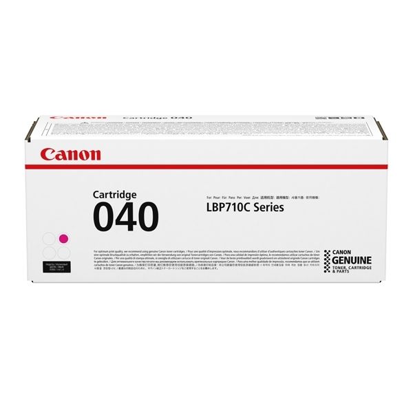 Canon 040 tonercartridge 1 stuk(s) Origineel Magenta (0456C001) Canon 040 tonercartridge 1 stuk(s) Origineel Magenta (0456C001)