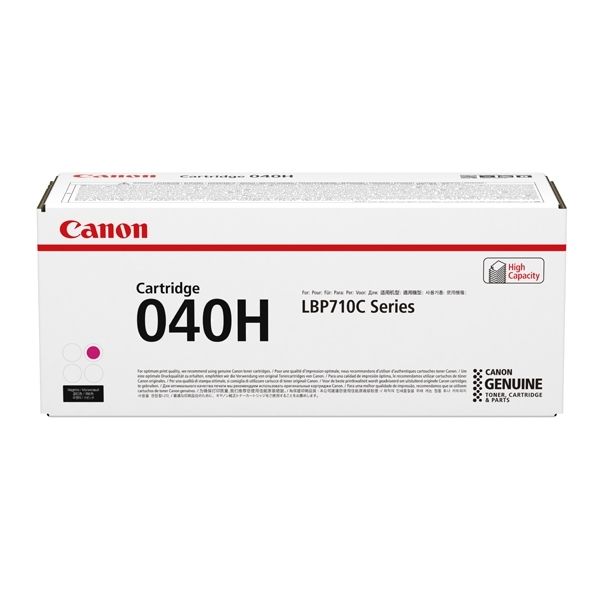 Canon 040H tonercartridge 1 stuk(s) Origineel Magenta (0457C001) Canon 040H tonercartridge 1 stuk(s) Origineel Magenta (0457C001)