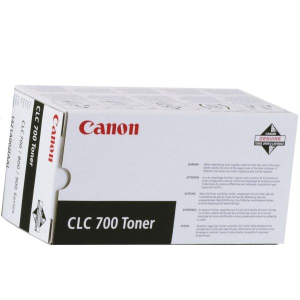 Canon CLC700 Toner - Black tonercartridge Origineel Zwart (1421A002) Canon CLC700 Toner - Black tonercartridge Origineel Zwart (1421A002)