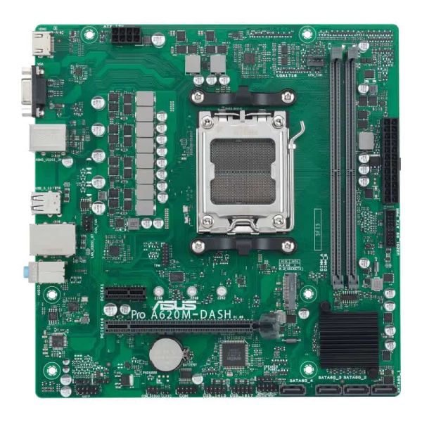 ASUS PRO A620M-DASH-CSM AMD A620 Socket AM5 micro ATX (90MB1GD0-M0EAYC)