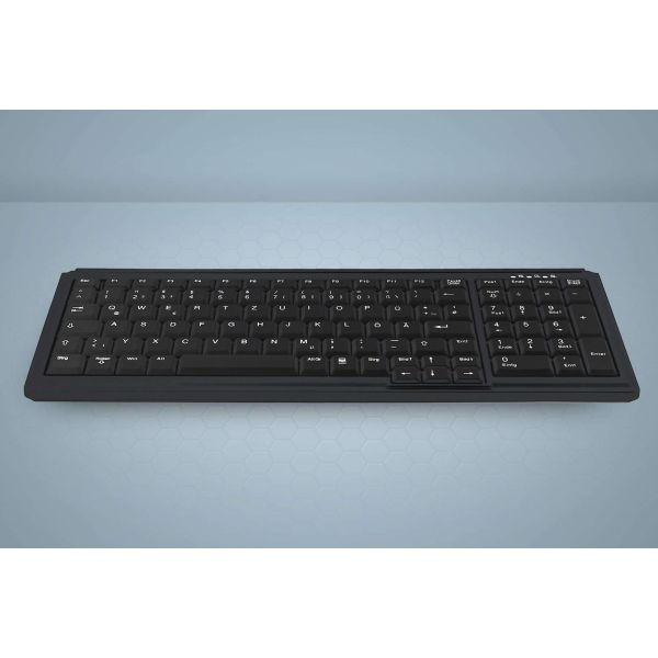 Active Key AK-7000 toetsenbord USB QWERTY Engels Zwart (AK-7000-U-B/US)