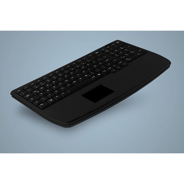Active Key AK-7410-G toetsenbord PS/2 Duits Zwart (AK-7410-GP-B/GE)