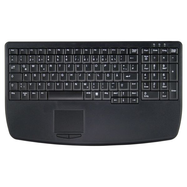 Active Key AK-7410-G toetsenbord USB QWERTY Engels Zwart (AK-7410-GU-B/US)