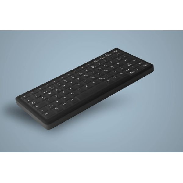 Active Key AK-C4110 toetsenbord USB Duits Zwart (AK-C4110F-U1-B/GE)