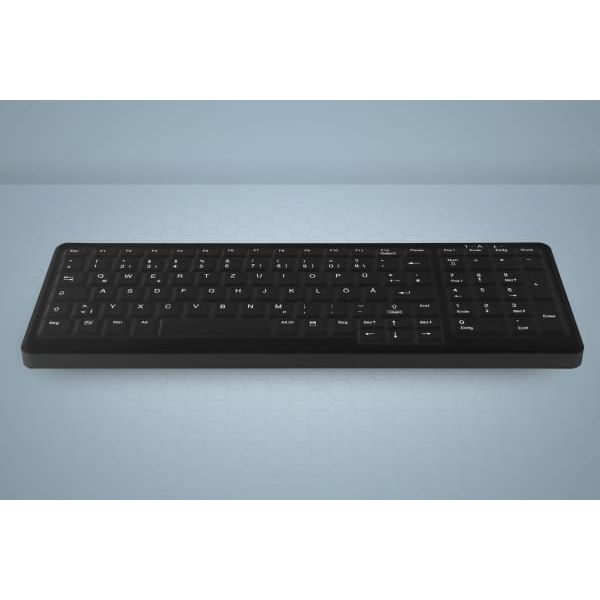 Active Key AK-C7000F toetsenbord RF draadloos + USB Belgisch Zwart (AK-C7000F-FU1-B/BE)