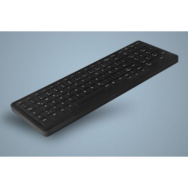 Active Key AK-C7000F toetsenbord RF draadloos + USB Belgisch Zwart (AK-C7000F-FU1-B/BE)