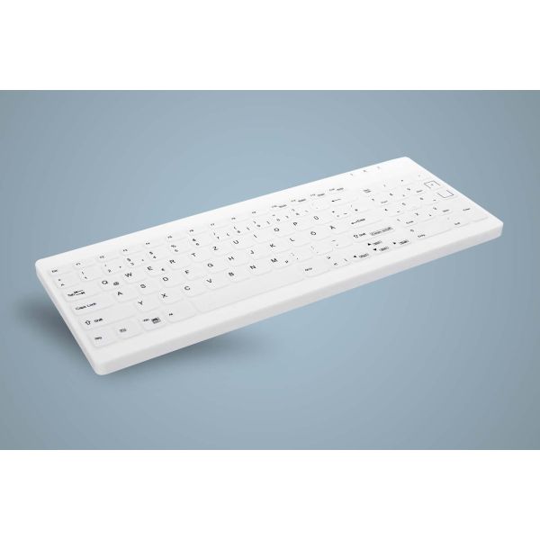 Active Key AK-C7012 toetsenbord USB Duits Wit (AK-C7012F-UVS-W/GE)