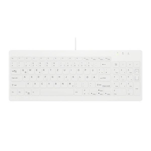 Contour Design Active Key AK-C7012 toetsenbord Medisch USB Duits Wit (AK-C7012F-UVS-W/GE)