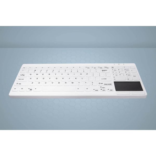 Active Key AK-C7412 toetsenbord USB Frans Wit (AK-C7412F-GUS-W/FR)
