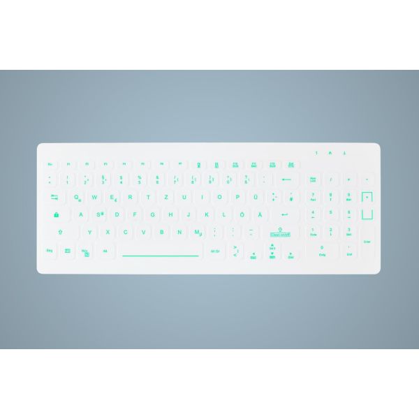 Active Key AK-CB7012 toetsenbord USB Duits Wit (AK-CB7012F-US-W/GE) Active Key AK-CB7012 toetsenbord USB Duits Wit (AK-CB7012F-US-W/GE)