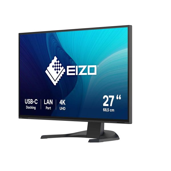 EIZO FlexScan EV2740X-BK computer monitor 68,6 cm (27") 3840 x 2160 Pixels 4K Ultra HD LCD Zwart (EV2740X-BK)