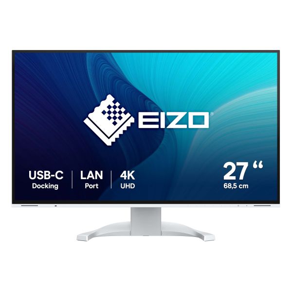 EIZO FlexScan EV2740X-WT computer monitor 68,6 cm (27") 3840 x 2160 Pixels 4K Ultra HD LCD Wit (EV2740X-WT)