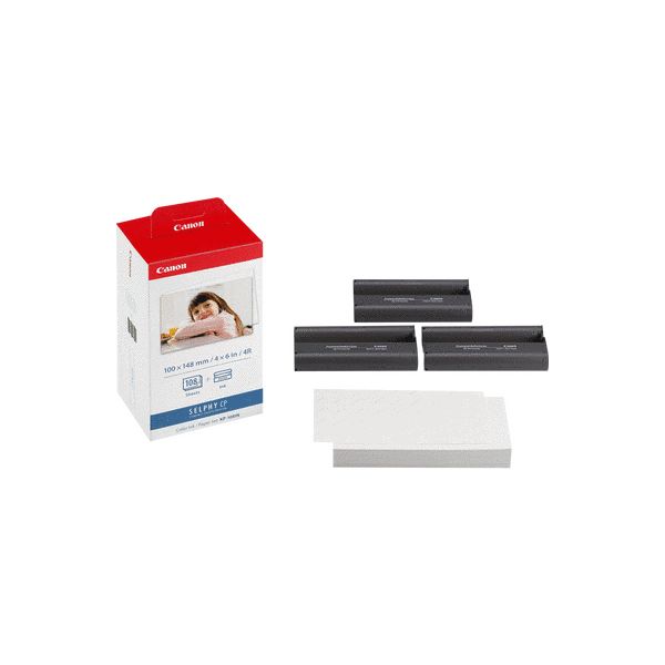 Canon KP-108IN pak fotopapier Rood, Wit (3115B001)