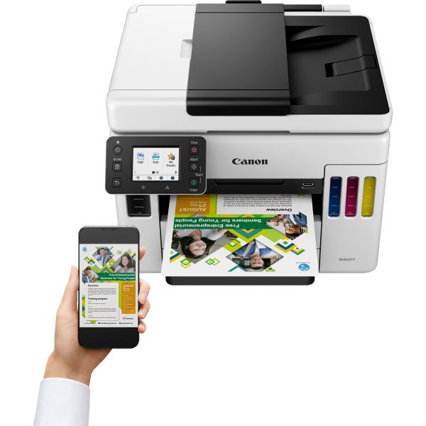 Canon MAXIFY GX7050 MegaTank Inkjet A4 600 x 1200 DPI Wifi (4471C006) Canon MAXIFY GX7050 MegaTank Inkjet A4 600 x 1200 DPI Wifi (4471C006)