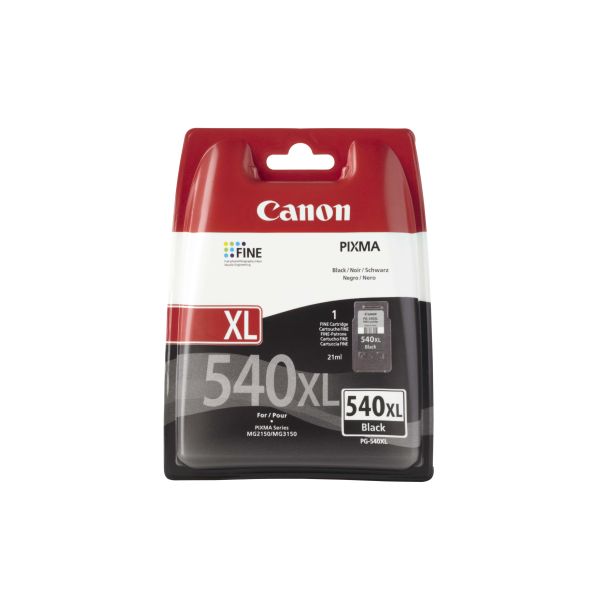 Canon PG-540 XL w/sec inktcartridge 1 stuk(s) Origineel Hoog (XL) rendement Zwart (5222B004)
