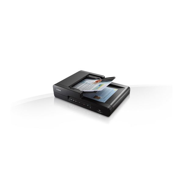 Canon imageFORMULA DR-F120 Flatbed-/ADF-scanner 600 x 600 DPI A4 Zwart (9017B003)