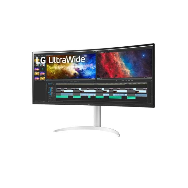 LG 38WP85CP-W computer monitor 96,5 cm (38") 3840 x 1600 Pixels Quad HD+ LCD Zilver (38WP85CP-W.AEU)