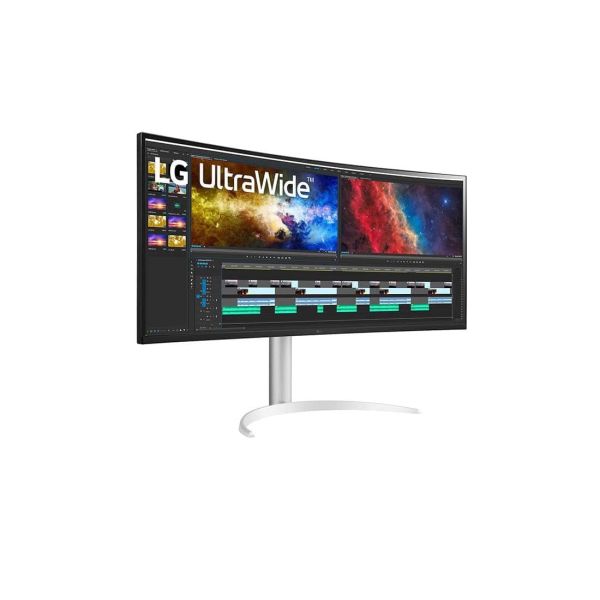 LG 38WP85CP-W computer monitor 96,5 cm (38") 3840 x 1600 Pixels Quad HD+ LCD Zilver (38WP85CP-W.AEU)