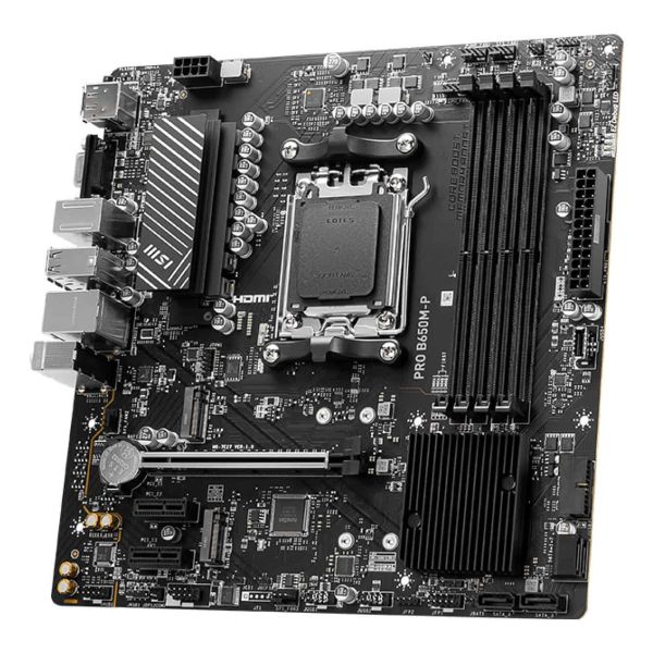 MSI PRO B650M-P moederbord AMD B650 Socket AM5 micro ATX (7E27-001R)