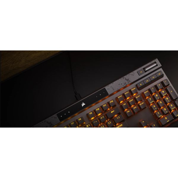 Corsair K70 MAX toetsenbord USB Amerikaans Engels Zwart (CH-910961G-NA)