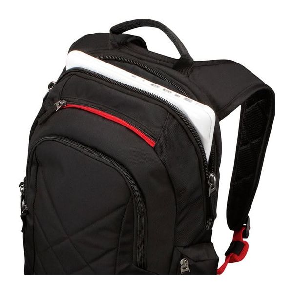 Case Logic Sporty DLBP-114 Black 35,6 cm (14") Rugzakhouder Zwart (3201265)