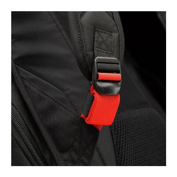 Case Logic Sporty DLBP-116 Black 40,6 cm (16") Rugzakhouder Zwart (3201268) Case Logic Sporty DLBP-116 Black 40,6 cm (16") Rugzakhouder Zwart (3201268)