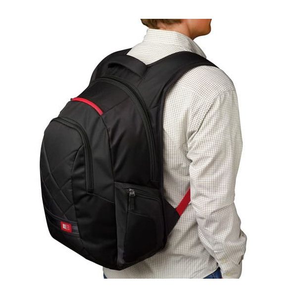 Case Logic Sporty DLBP-116 Black 40,6 cm (16") Rugzakhouder Zwart (3201268)