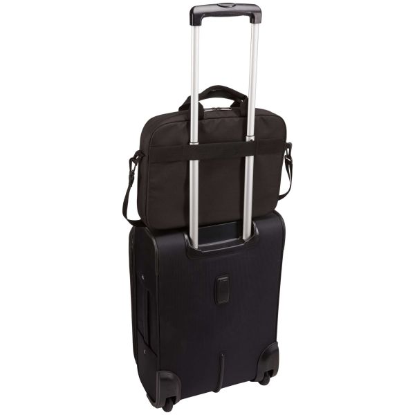 Case Logic Advantage Laptop Attaché 14" - tas 14 inch zwart (3203986)