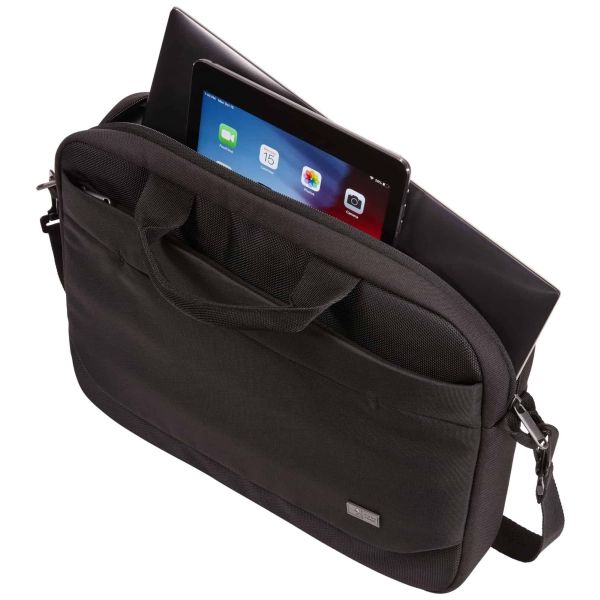 Case Logic Advantage Laptop Attaché 14" - tas 14 inch zwart (3203986) Case Logic Advantage Laptop Attaché 14" - tas 14 inch zwart (3203986)