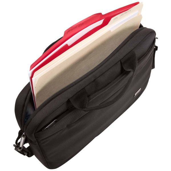 Case Logic Advantage Laptop Attaché 14" - tas 14 inch zwart (3203986) Case Logic Advantage Laptop Attaché 14" - tas 14 inch zwart (3203986)