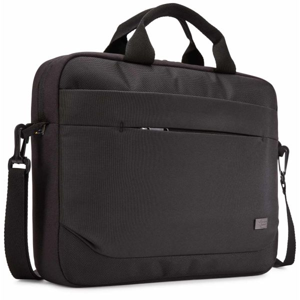 Case Logic Advantage Laptop Attaché 14" - tas 14 inch zwart (3203986)