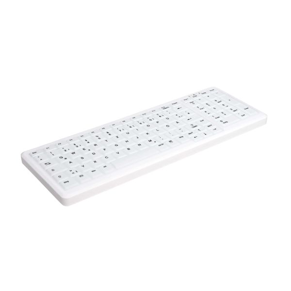 CHERRY AK-C7000 toetsenbord USB QWERTY Amerikaans Engels Wit (AK-C7000F-UVS-W/US)