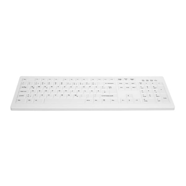 CHERRY AK-C8100F-UVS-W/US toetsenbord USB QWERTY Amerikaans Engels Wit (AK-C8100F-UVS-W/BE)