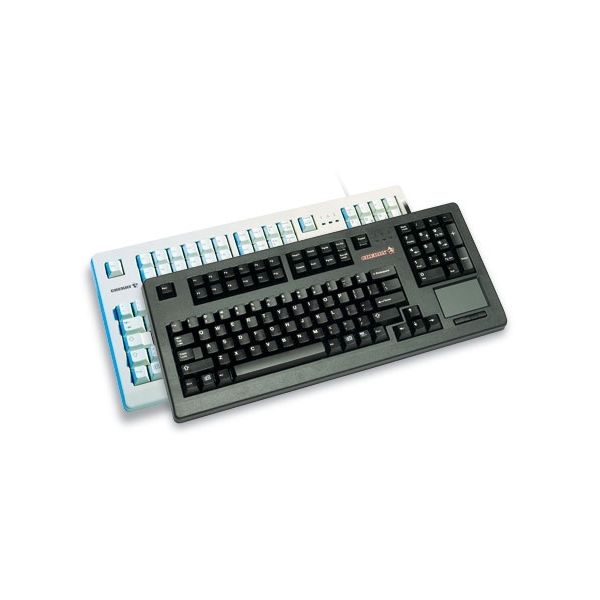 CHERRY TouchBoard G80-11900, Switzerland, black toetsenbord USB Zwart (G80-11900LUMCH-2)